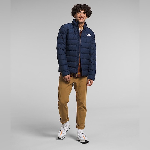 The North Face Men's Aconcagua 3 Dark Blue Puffer Jacket - Picture 7 of 9